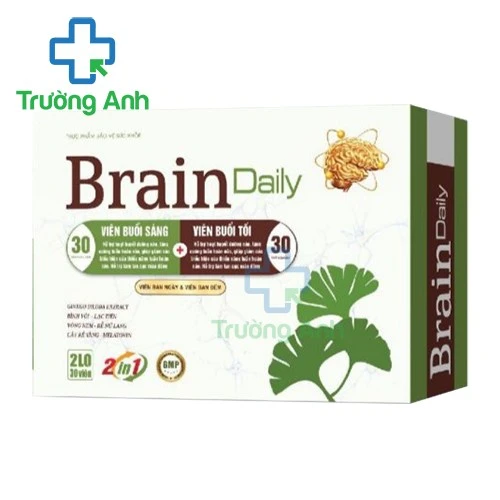 Brain Daily - Giúp tăng cường tuần hoàn máu não hiệu quả