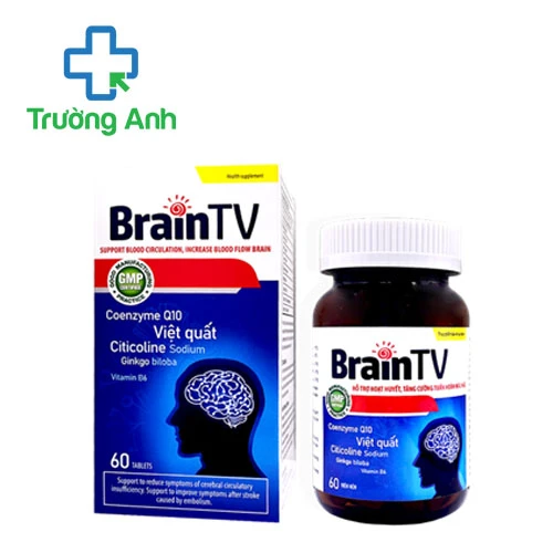 Brain TV Hatapharm - Hỗ trợ tăng cường tuần hoàn máu não