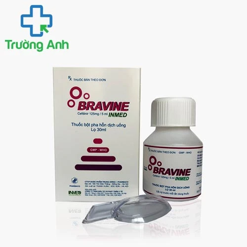 Bravine Inmed - Thuốc kháng sinh điều trị nhiễm khuẩn vừa và nhẹ