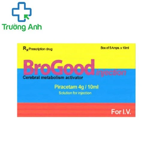Brogood Injection - Điều trị chóng mặt, giảm trí nhớ, thiếu máu hiệu quả