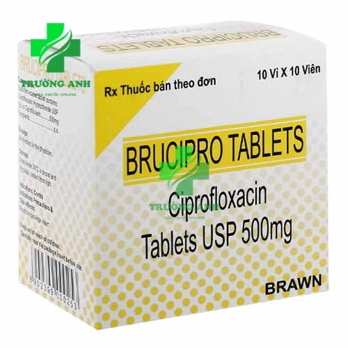 Brucipro - Thuốc điều trị nhiễm khuẩn nặng hiệu quả của Ấn Độ