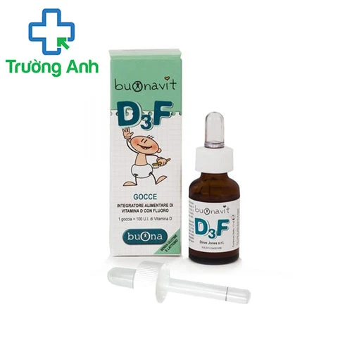 Buonavit D3F - Giúp bổ sung Vitamin D3 và Flo cho cơ thể