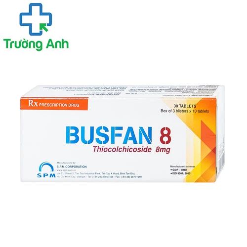 BUSFAN 8 - Thuốc điều trị thoái hóa đốt sống của SPM