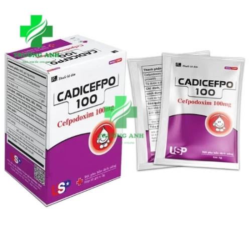 Cadicefpo 100 USP - Thuốc điều trị nhiễm khuẩn hiệu quả