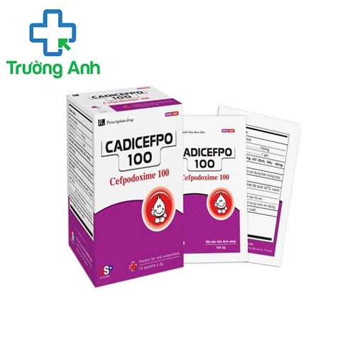 Cadicefpo 100 USP - Thuốc điều trị nhiễm khuẩn hiệu quả