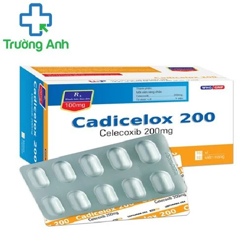 CADICELOX 200 USP - Điều trị xương khớp, thoái hóa khớp