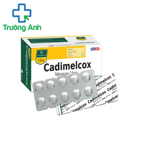 Cadimelcox 7.5mg - Thuốc điều trị viêm đau xương khớp hiệu quả