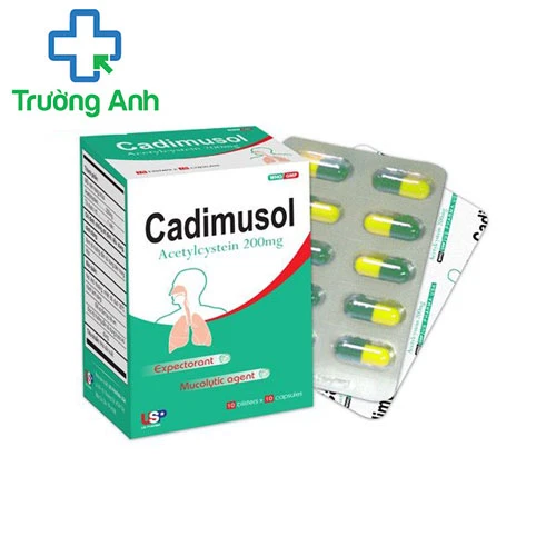 CADIMUSOL USP (viên) - Thuốc tiêu chất nhầy hô hấp hiệu quả