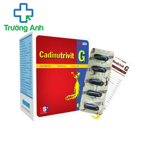 CADINUTRIVIT G USP - Giúp bổ sung vitamin, khoáng chất cho cơ thể