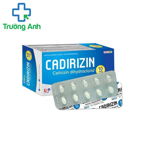 CADIRIZIN USP - Thuốc điều trị viêm mũi dị ứng, mề đay hiệu quả