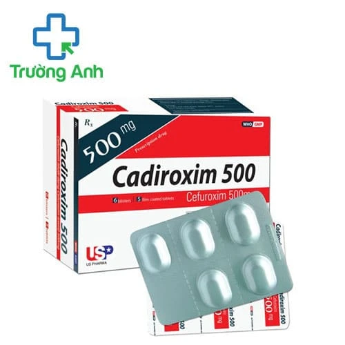 Cadiroxim 500 - Thuốc điều trị nhiễm trùng hô hấp