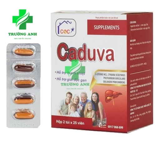 CQC Caduva (60 viên) - Giúp tăng cường chức năng gan hiệu quả