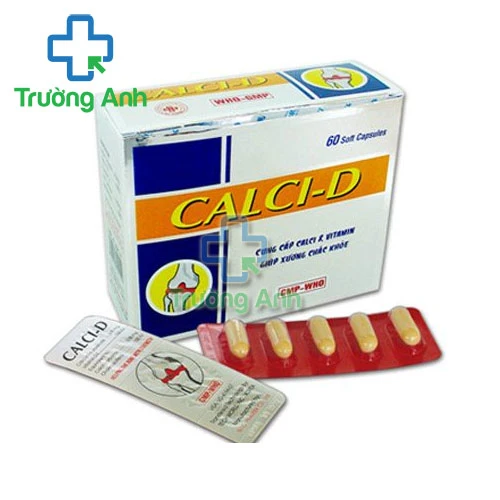 Calci-D Usa-Nic Pharma - Bổ sung calci và vitamin D cho cơ thể