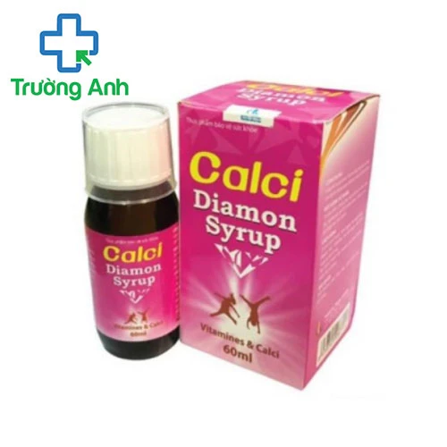 Calci Diamon Syrup - Bổ sung Calci, giúp xương chắc khỏe