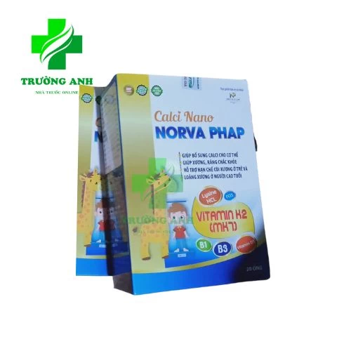 Calci Nano Norva Phap STP - Giúp xương răng chắc khỏe