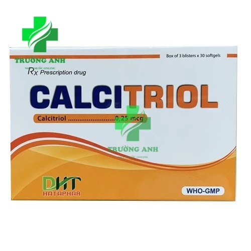 Calcitriol 0,25mcg 90 viên - Thuốc điều trị loãng xương của Hataphar