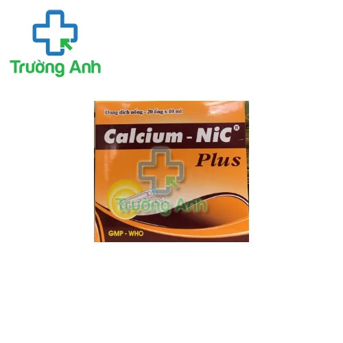 Calcium-NIC plus USA - NIC PHARMA - Bổ sung calci cho cơ thể