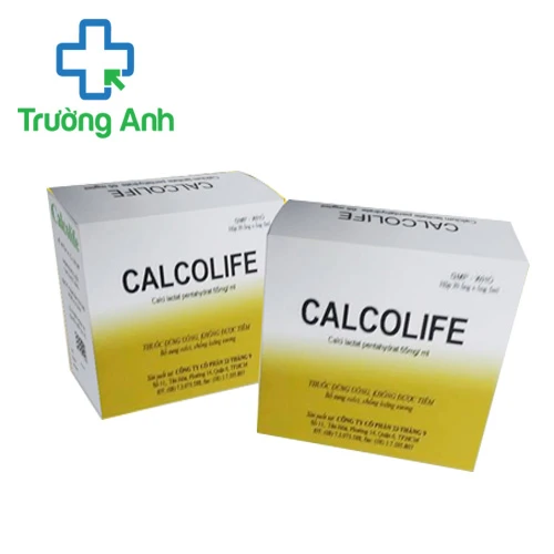 CALCOLIFE -  Điều trị  tình trạng thiếu hụt calci hiệu quả