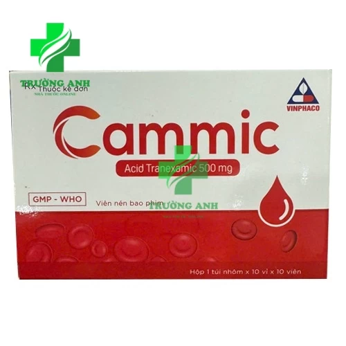 Cammic 500mg (viên) - Thuốc điều trị và phòng ngừa chảy máu hiệu quả