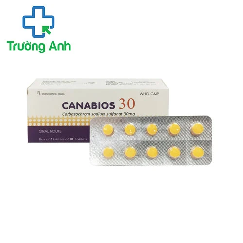 CANABIOS 30 - Thuốc giúp cầm máu hiệu quả của Pharbaco