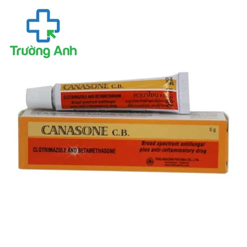 Canasone C.B 100g - Kem bôi da giúp trị nấm và chống viêm hiệu quả