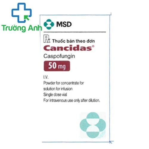 Cancidas 50mg - Thuốc điều trị nhiễm nấm Candida xâm lấn