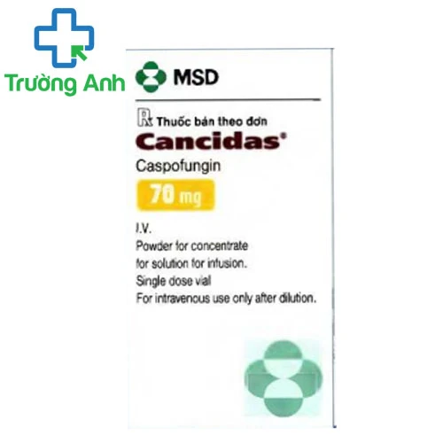 Cancidas 70mg - Thuốc điều trị nhiễm nấm Candida thực quản