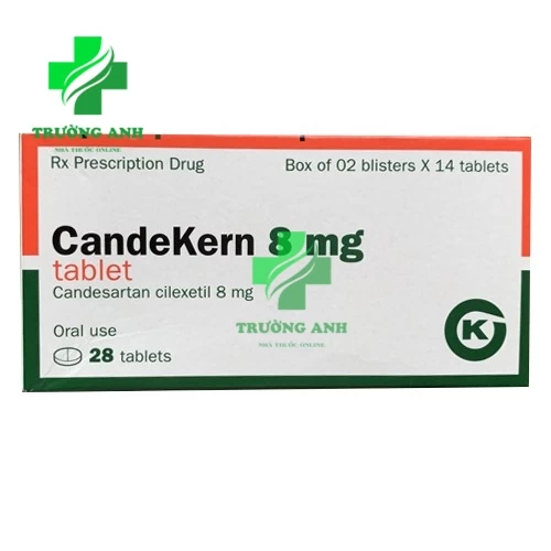 Candekern 8mg Tablet Kern Pharma - Điều trị tăng huyết áp