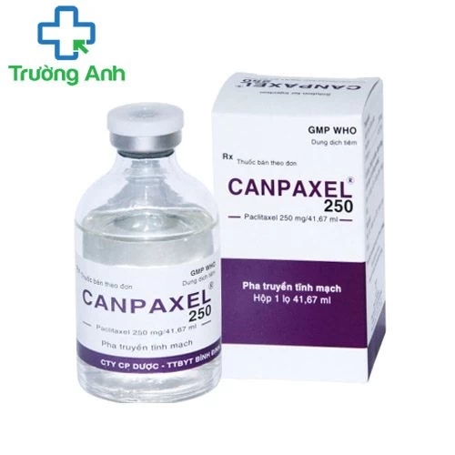 Canpaxel 250 - Điều trị ung thư buồng trứng và vú di căn