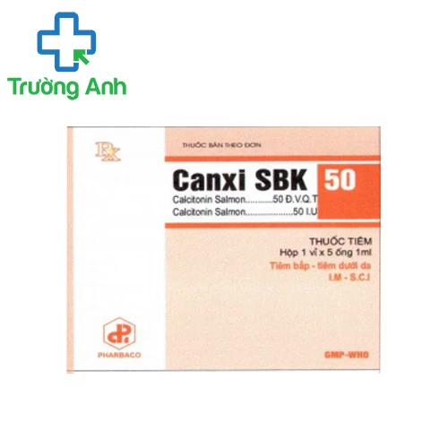 Canxi SBK 50 - Thuốc điều trị viêm xương khớp hiệu quả