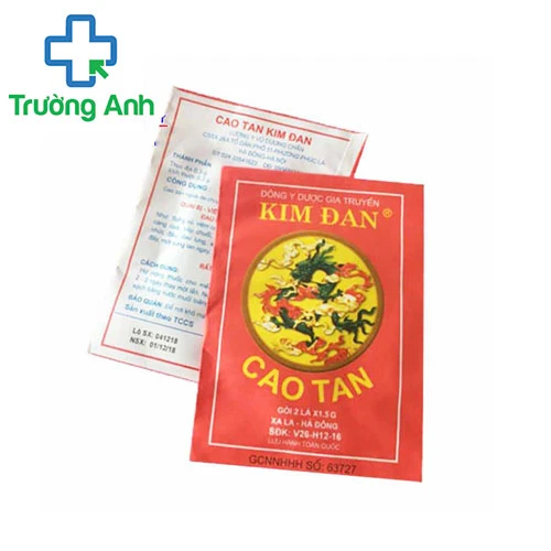 Cao tan kim đan - Hỗ trợ điều trị viêm cơ xương khớp hiệu quả