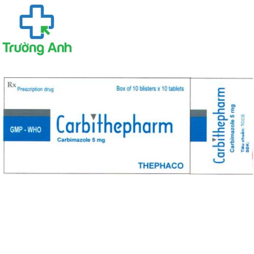 Carbithepharm - Thuốc điều trị riệu chứng cường giáp hiệu quả
