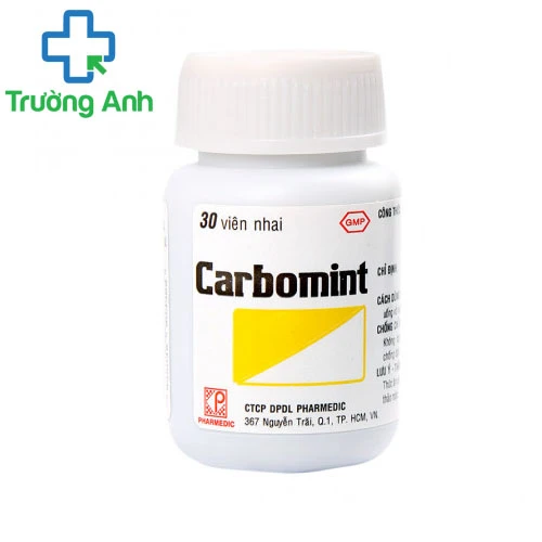 Carbomint - Thuốc điều trị đầy hơi, khó chịu ở bụng hiệu quả