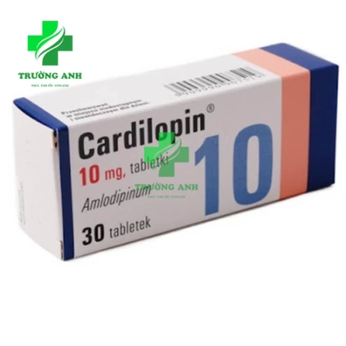 Cardilopin 10mg - Thuốc điều trị cao huyết áp vô căn hiệu quả