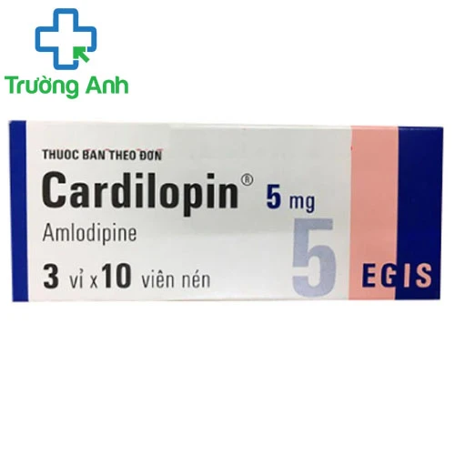 Cardilopin 5mg - Thuốc điều trị đau thắt ngực ổn định hiệu quả