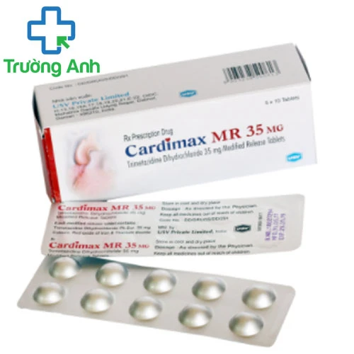 Cardimax MR 35mg - Thuốc điều trị đau thắt ngực hiệu quả