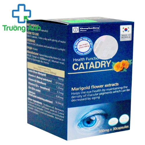 Catadry - Giúp bổ mắt, tăng cường thị lực hiệu quả