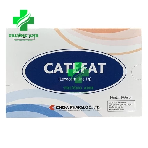 Catefat - Điều trị bệnh thiếu hụt Carnitine của Hàn Quốc