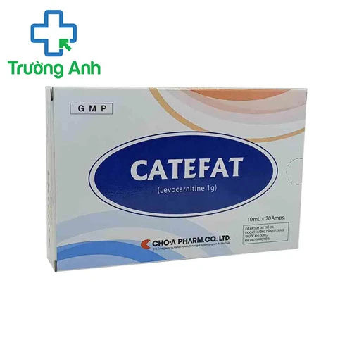 Catefat - Điều trị bệnh thiếu hụt Carnitine của Hàn Quốc
