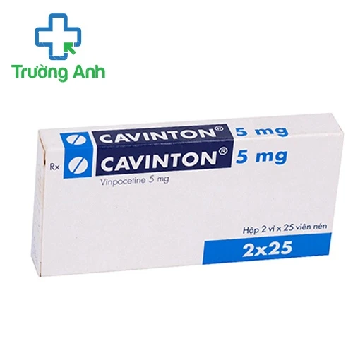 Cavinton 5mg - Thuốc điều trị rối loạn tuần hoàn não của Hungary