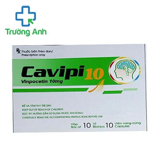 Cavipi 10 - Thuốc điều trị rối loạn tuần hoàn não của HataPharma