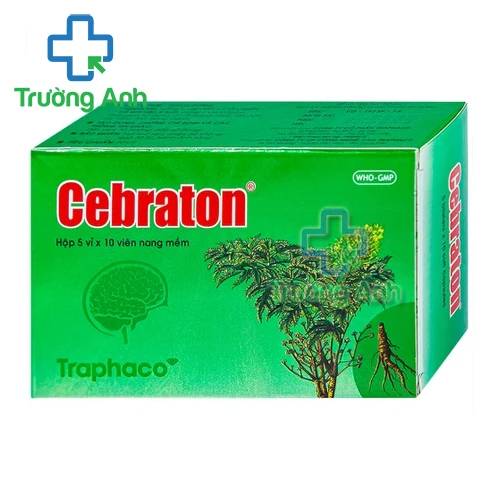 Cebraton Traphaco - Giúp giảm triệu chứng hoa mắt, chóng mặt