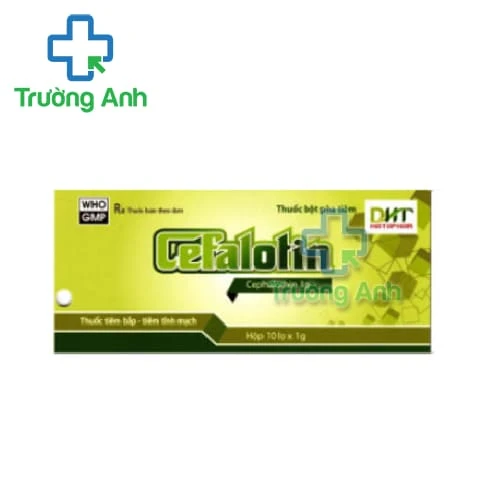 Cefalotin 1g Hataphar - Thuốc điều trị nhiễm khuẩn hàng đâu