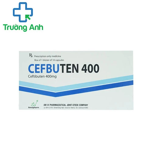 Cefbuten 400 - Điều trị nhiễm khuẩn vừa và nhẹ hiệu quả