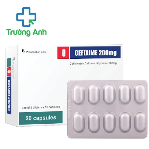 Cefixime 200mg TV.Pharm - Điều trị viêm amidan, viêm tai giữa