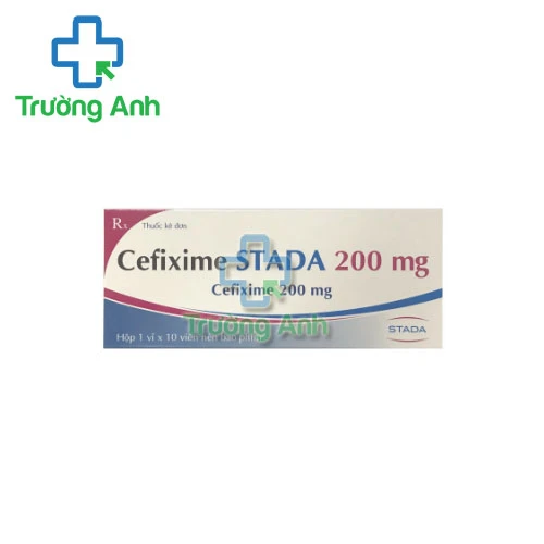 Cefixime Stada 200mg - Thuốc điều trị nhiễm khuẩn