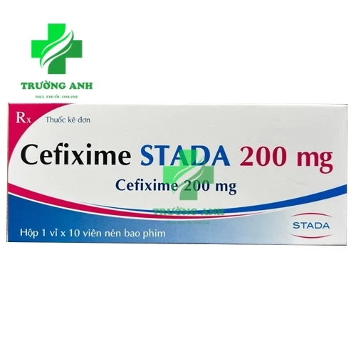 Cefixime Stada 200mg - Thuốc điều trị nhiễm khuẩn