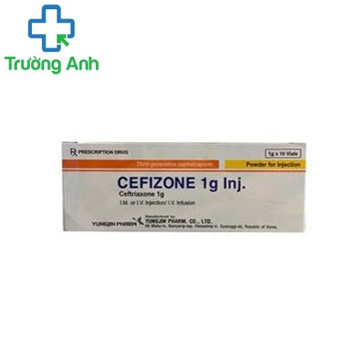 Cefizone 1g Inj - Điều trị nhiễm khuẩn thể nặng hiệu quả của Hàn Quốc