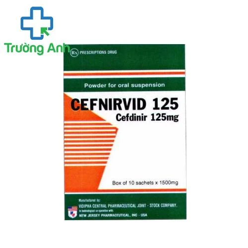 Cefnirvid 125 Vidipha - Thuốc điều trị bệnh do nhiễm khuẩn