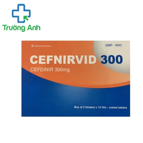 Cefnirvid 300 Vidipha - Thuốc điều trị bệnh do nhiễm khuẩn